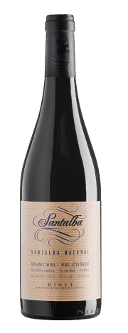 Bottle of Santalba Natural